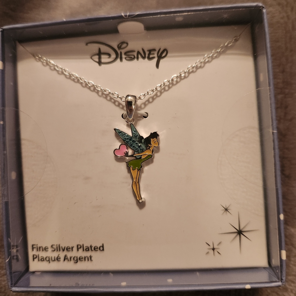 NIB Tinkerbell necklace